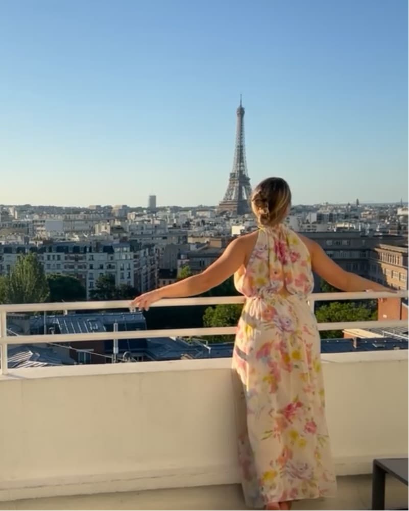 Zara Multicolor Watercolor Maxi  - Image 4