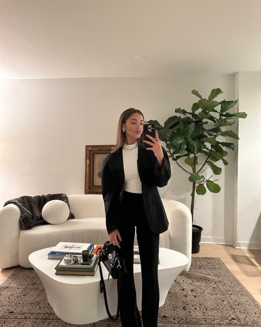COS Angular Blazer Jacket - Image 3