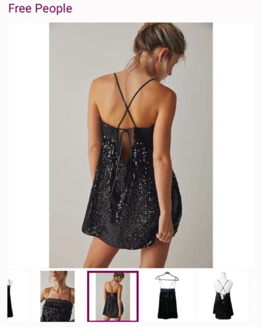 Free People Sequin Dress - Image 6