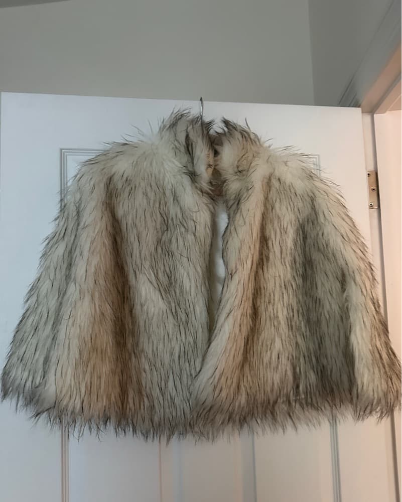 Vintage Fur Shawl - Image 2
