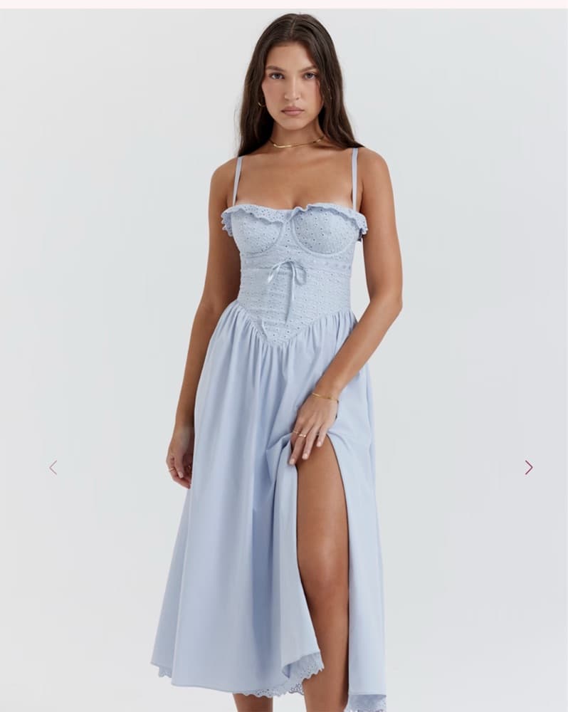 House Of CB Blue Dress - Image 1
