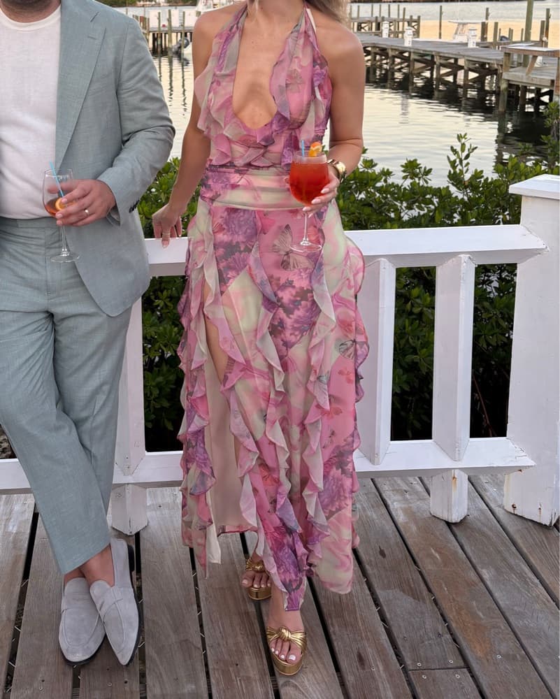 Pink NBD Dress - Image 3