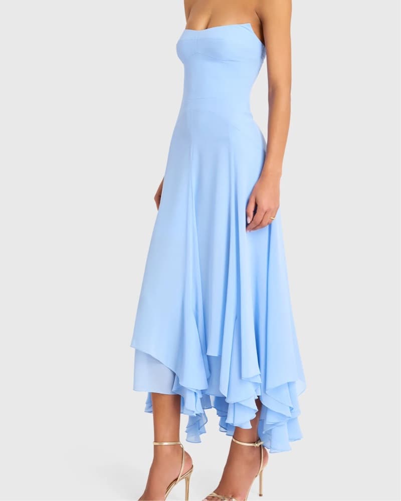 Amanda Uprichard Strapless Monterey Dres - Image 2