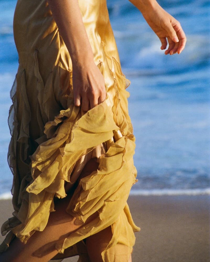 Gold Skirt From Spain - Image 4