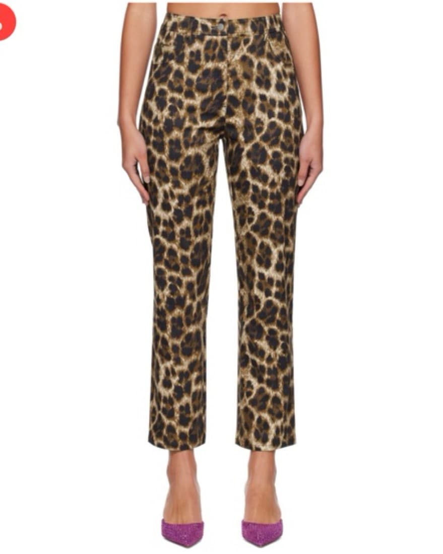 Miaou Leopard Print Pants  - Image 1