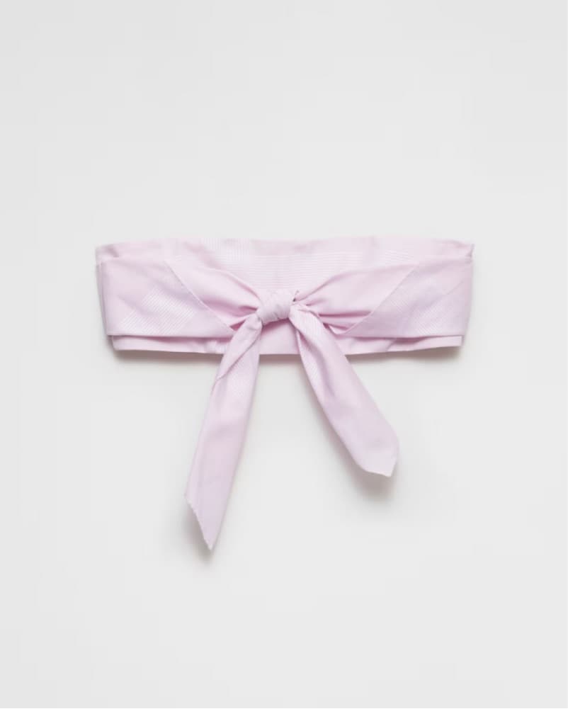 Prada Check Bandeau & Shorts Set - Image 2