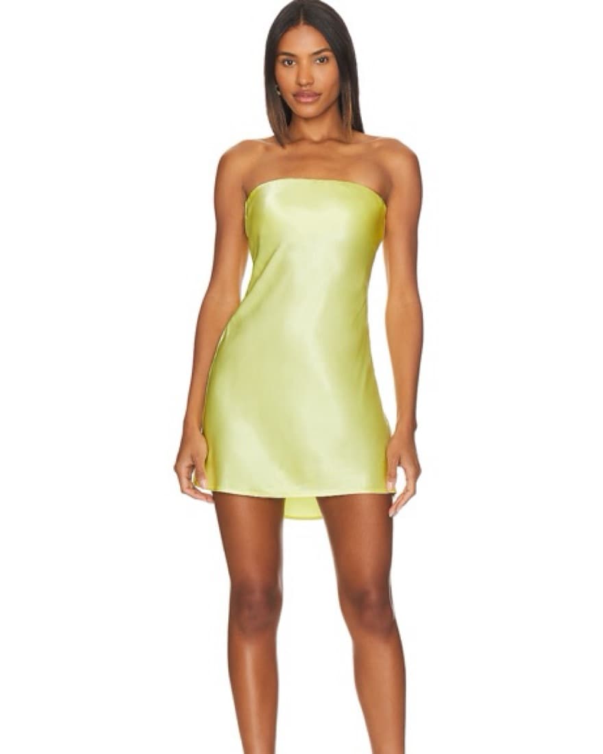 Yellow Mini Dress  - Image 1