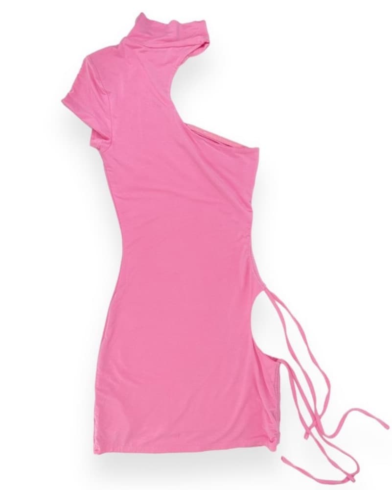 I.AM.GIA Lara Pink Cutout Mini Dress - Image 5