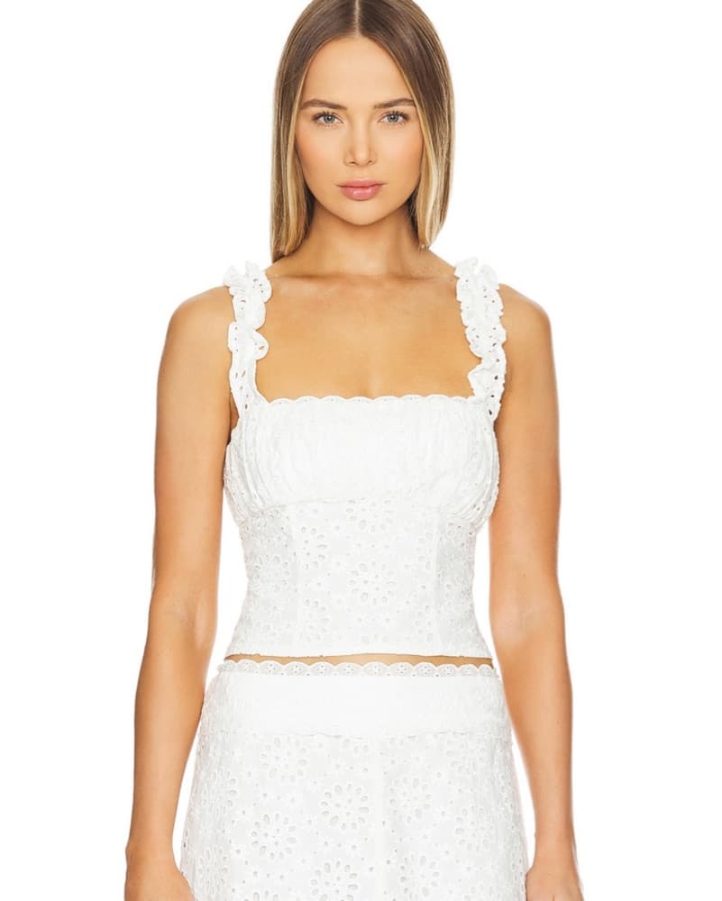 Tularosa White Skirt Set - Image 3
