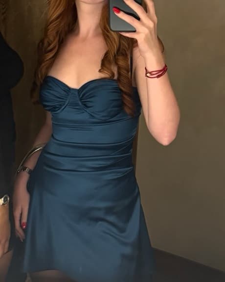 Babyboo Teal Dress - Image 1