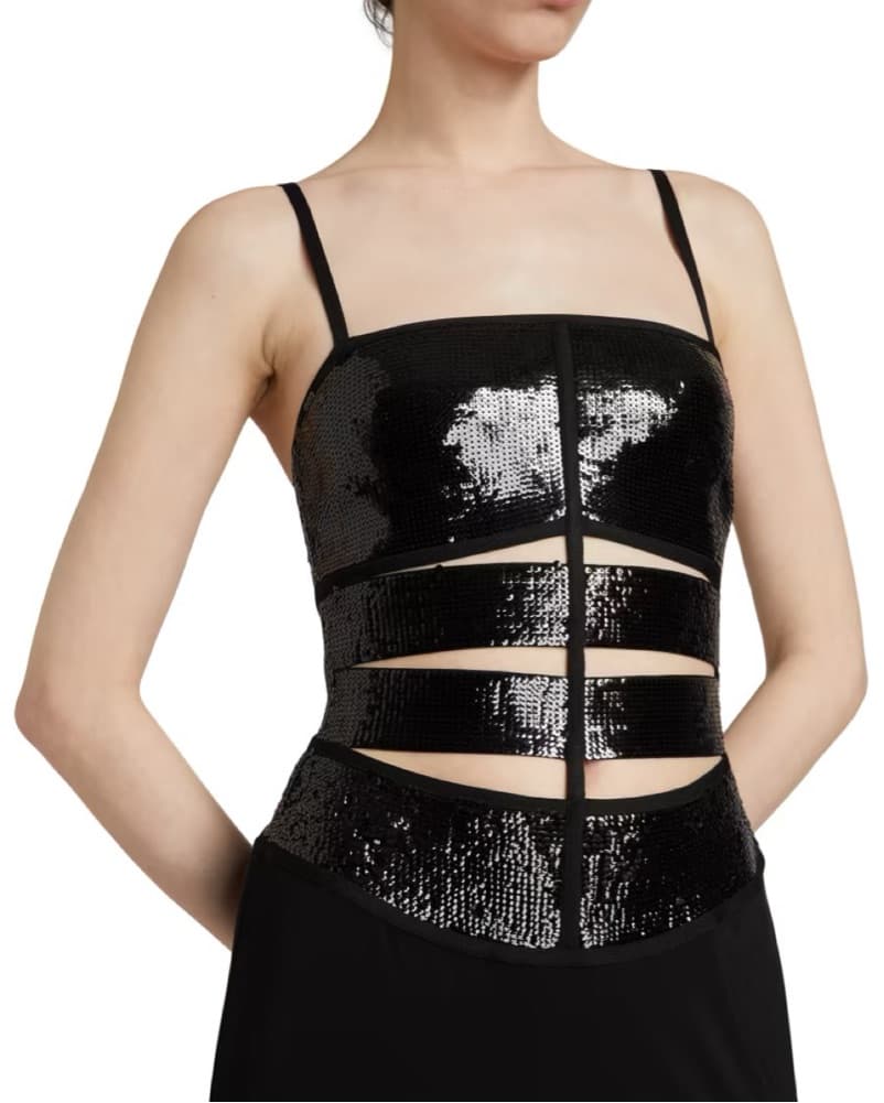 Hérve Léger Sequin Gown - Image 1