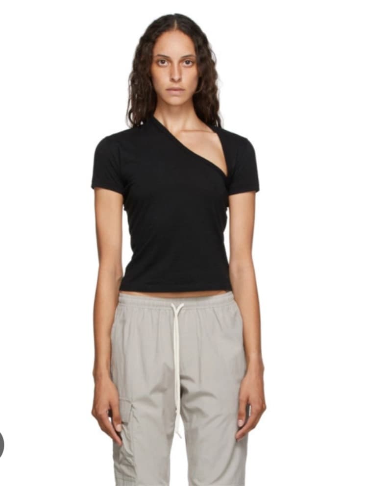 John Elliot Black Cut Out Top  - Image 3