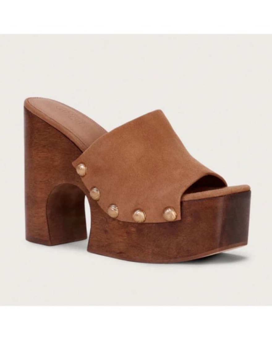 Cult Gaia Platform Suede Stud Platform - Image 1