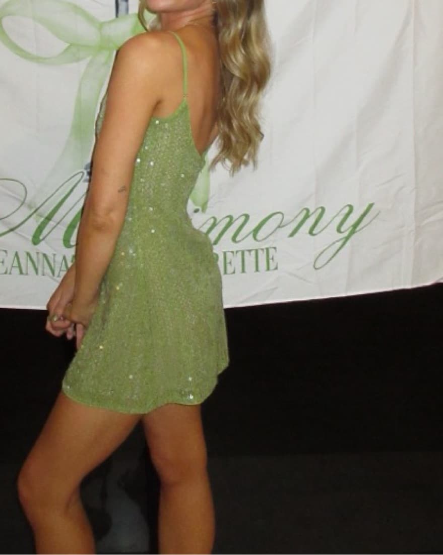 Camila Coelho Sequin Mini Dress  - Image 2