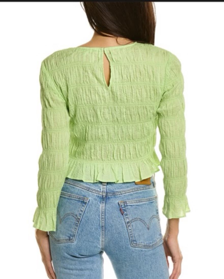 Frame- Roched Neon Top - Image 2