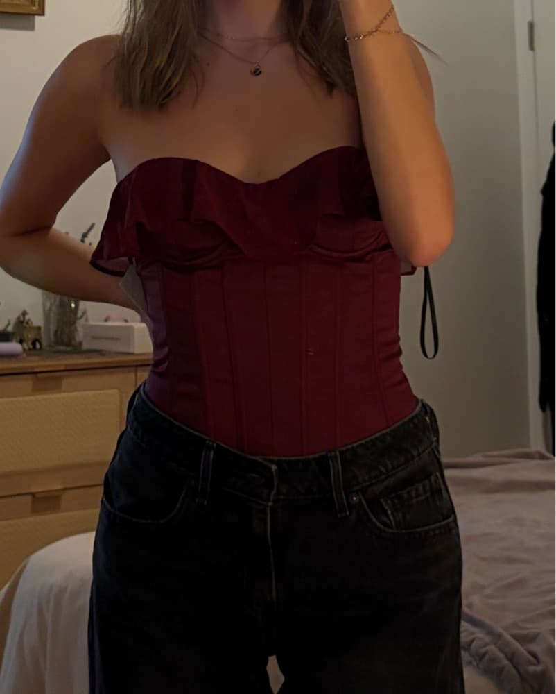 princess polly frill corset top - Image 5