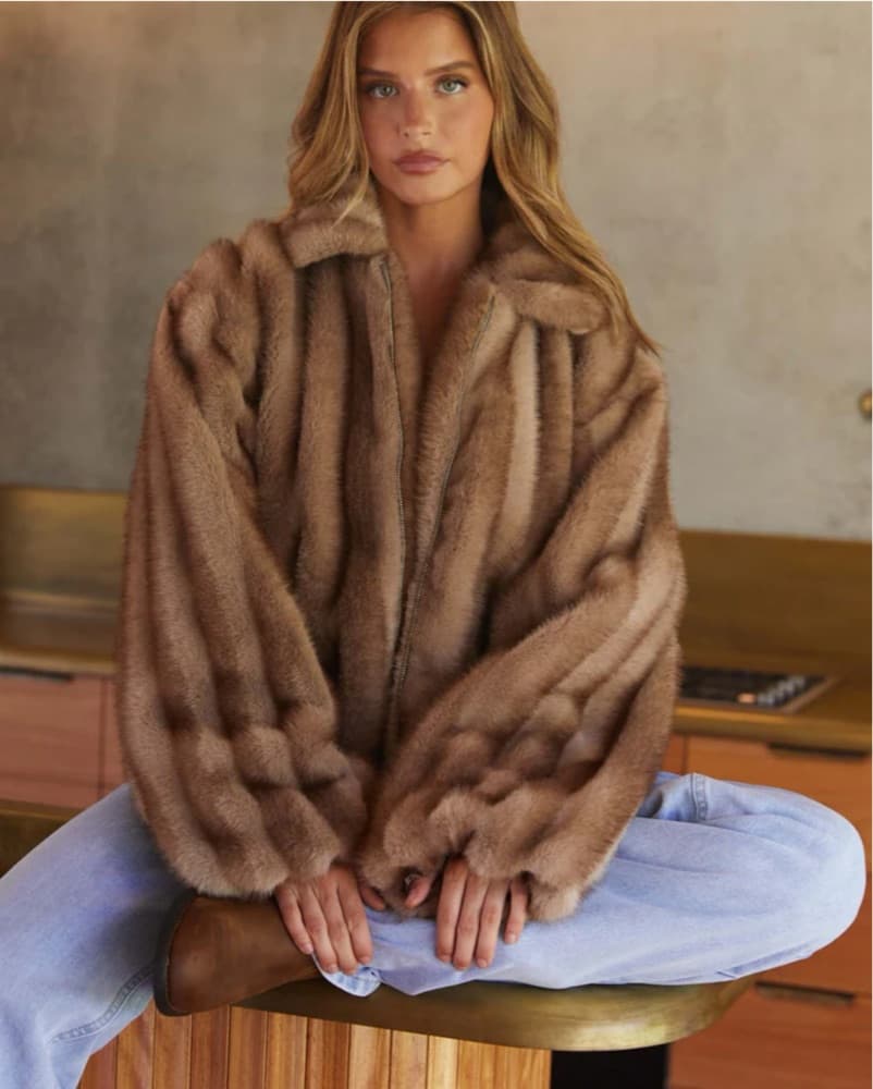 Faux Fur Jacket - Image 2