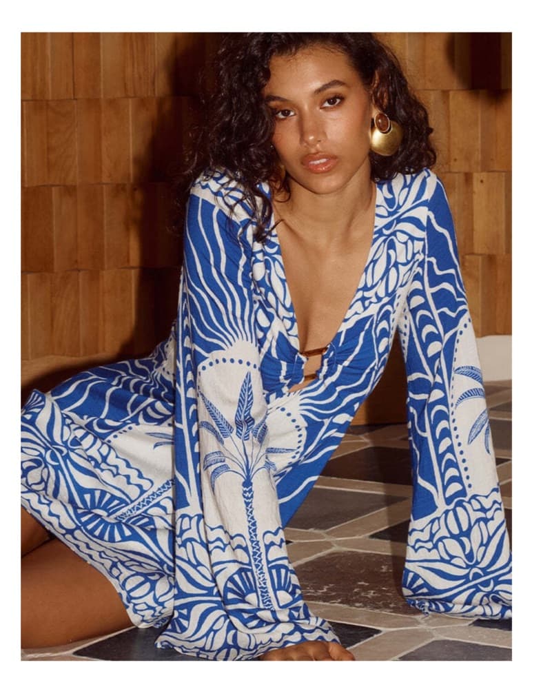 Runaway The Label Long Sleeve Mini Dress - Image 3