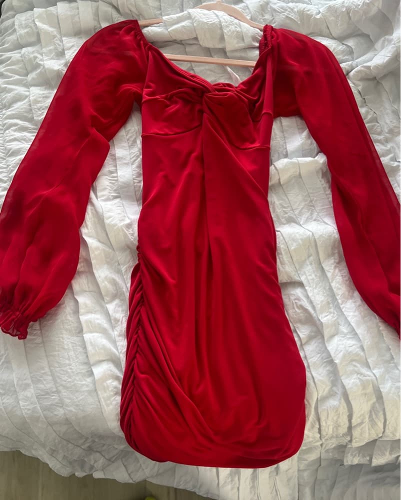 Red Mini Dress  - Image 1