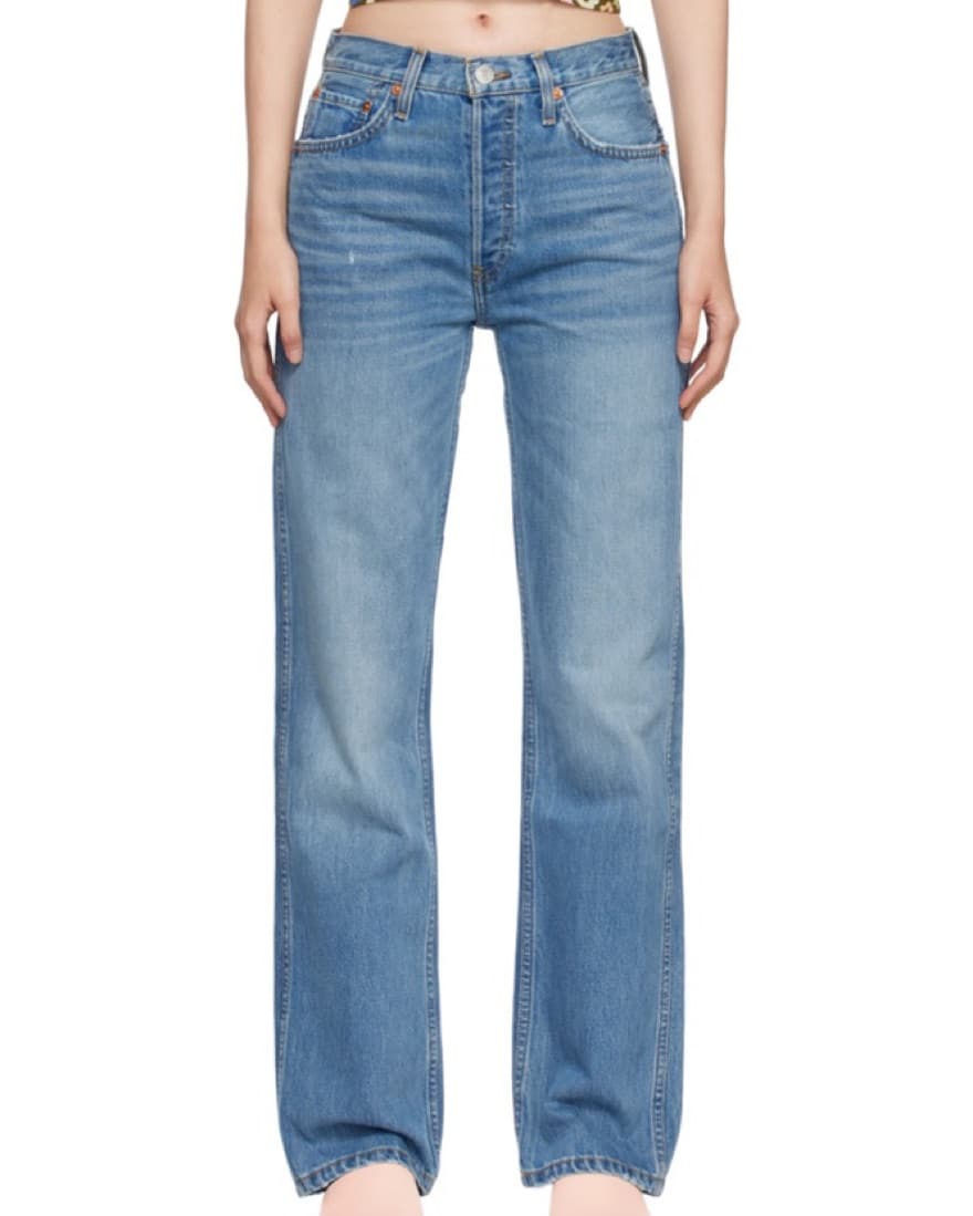 RE/DONE 90s High Rise Loose Jeans - Image 1