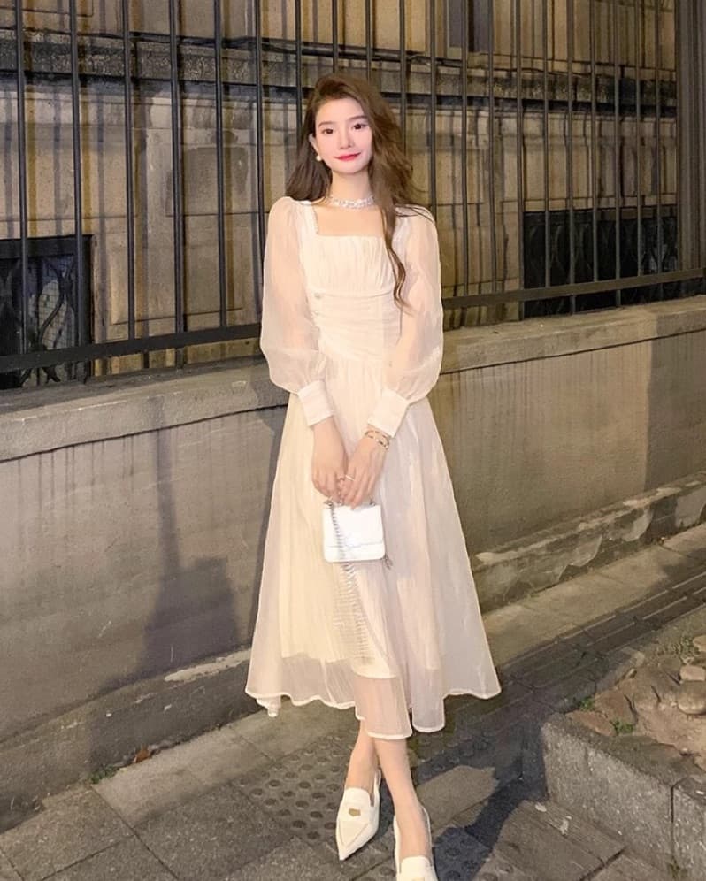Just want to wear a long dress - Image 1