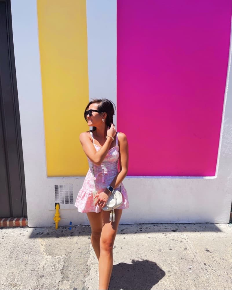 Amanda Uprichard Pink Romper - Image 3