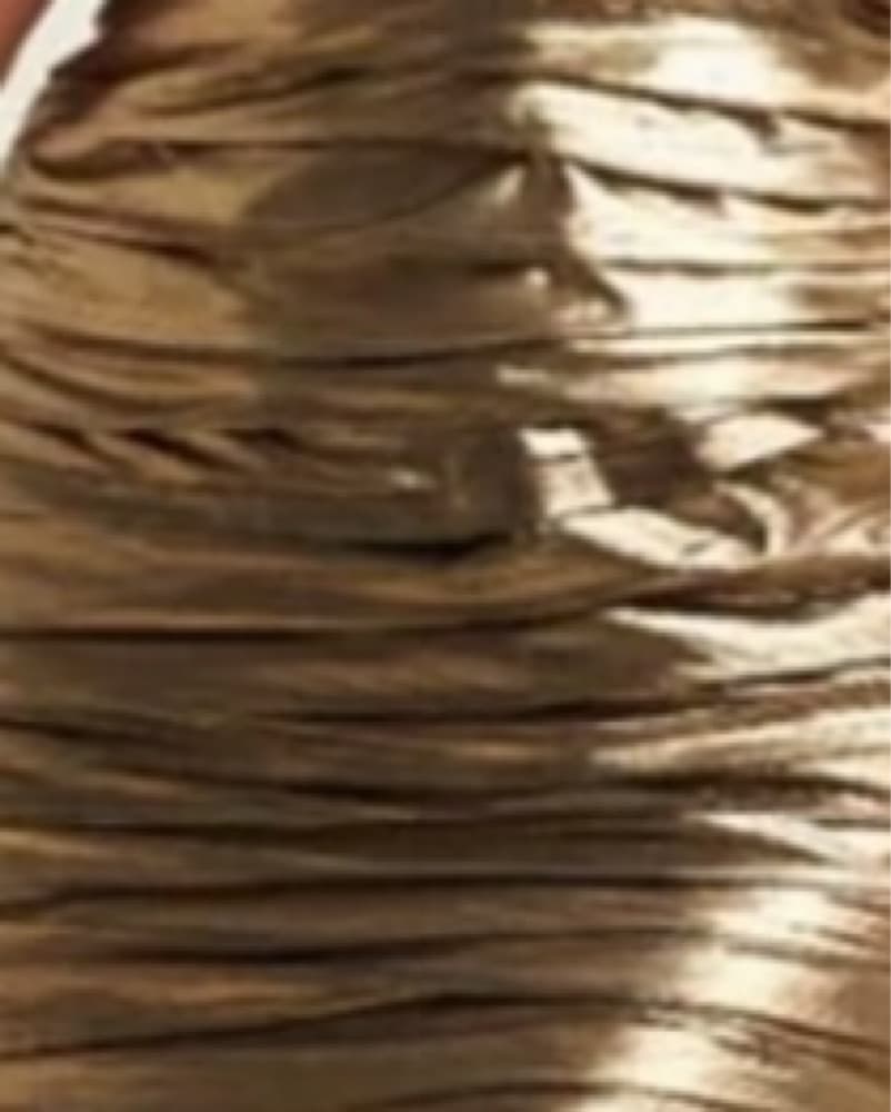Glamorous Gold Metallic Dress - Image 2