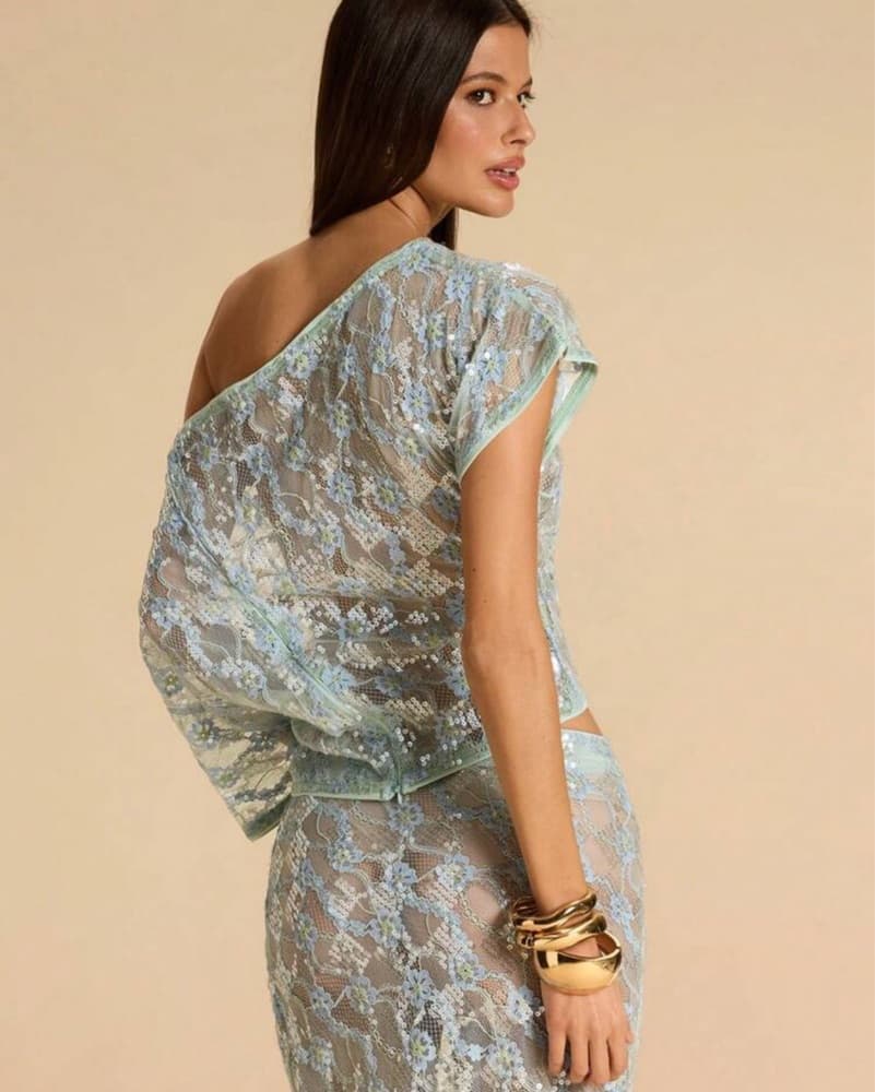 Festival Lace Set Light Blue - Image 5