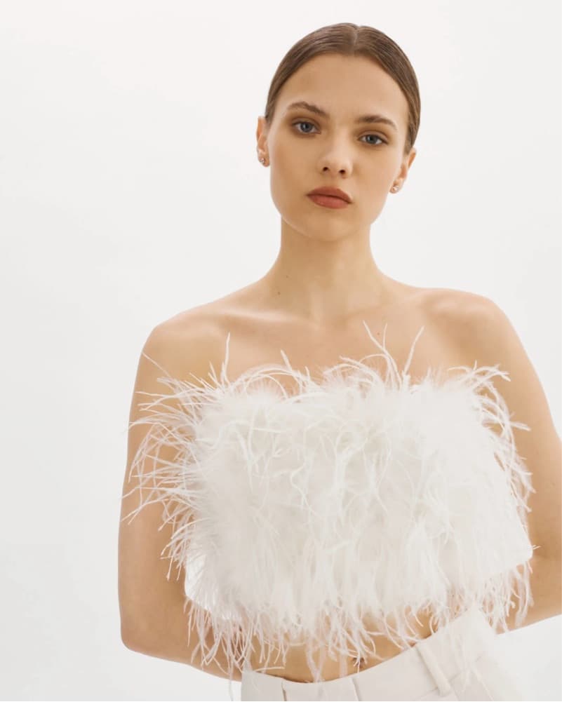 White Feather Top - Image 1
