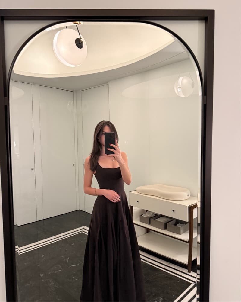 Staud Brown Gown - Image 4