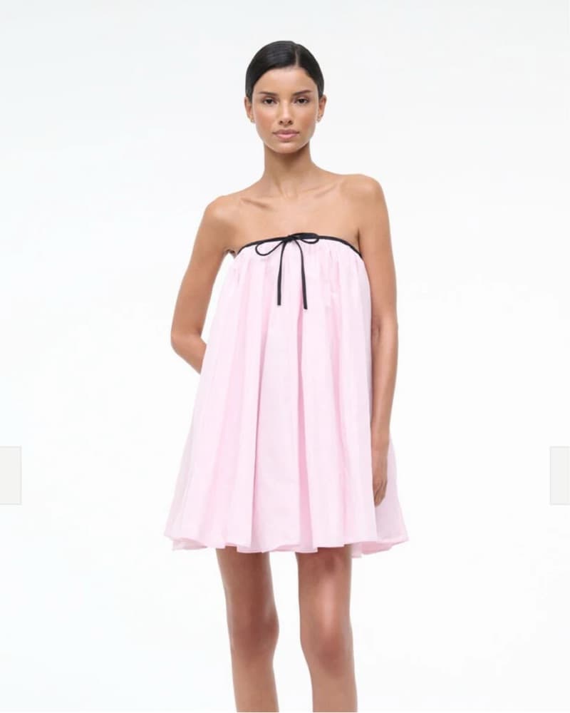 Staud Strapless dress - Image 1