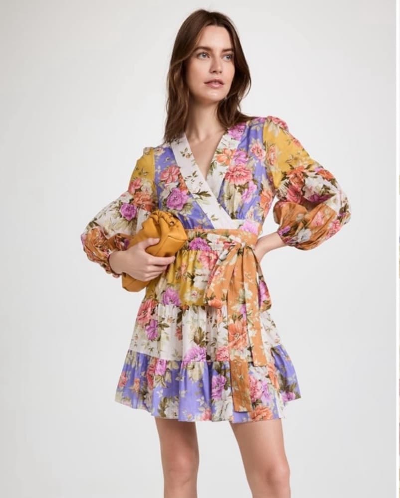 Zimmerman Mini Dress - Image 2