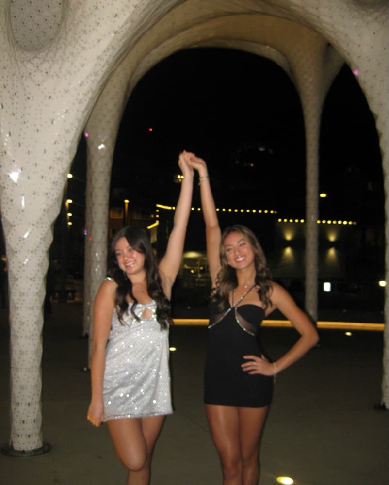 Sparkling Sequin Minidress with Open Back - Image 4