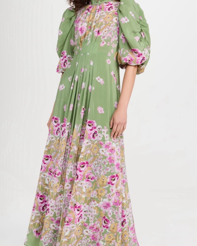 Elegant Floral Maxi Dress - Image 3