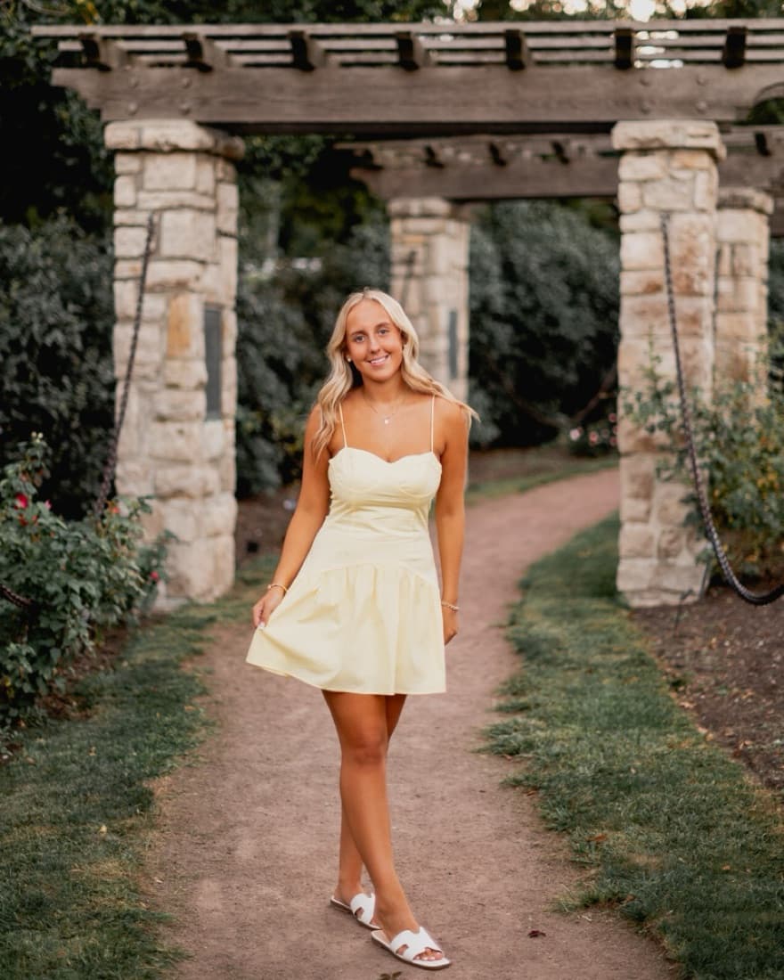 yellow peppermayo mini dress - Image 2