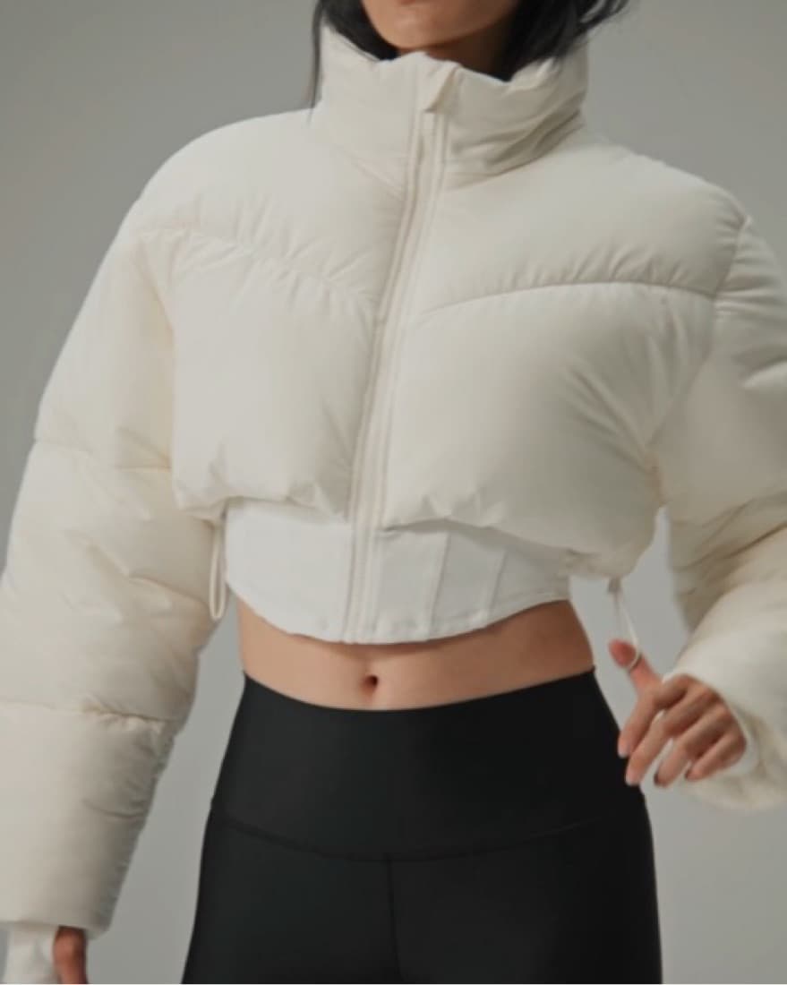 Alo White Puffer  - Image 2