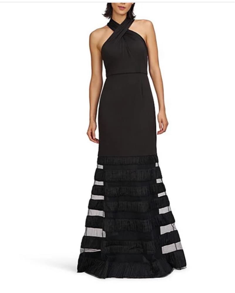 Black Long Gown - Image 1