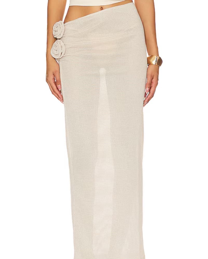 Beige Maxi Skirt - Image 1
