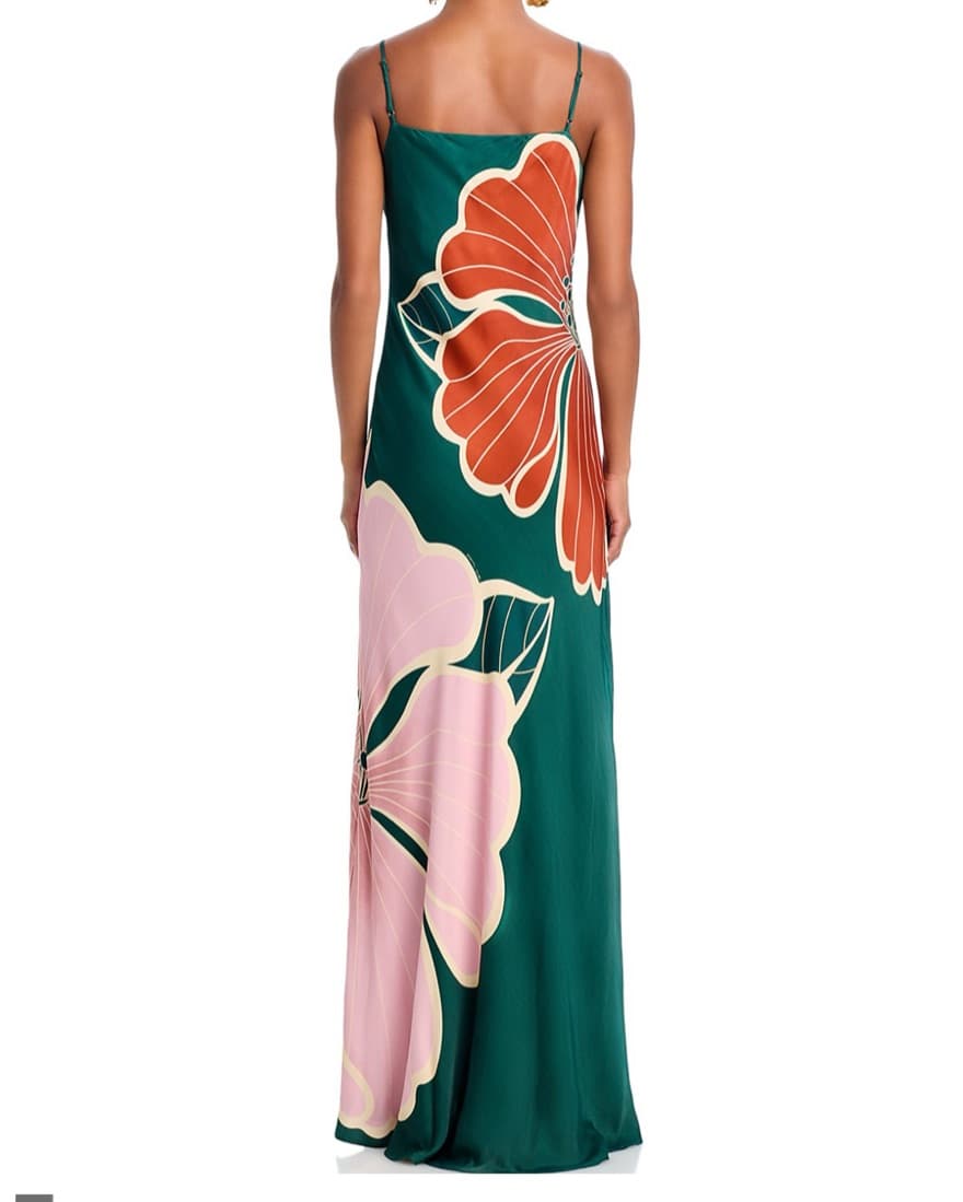 Farm Rio Honolulu Flowers Slip Dres - Image 3