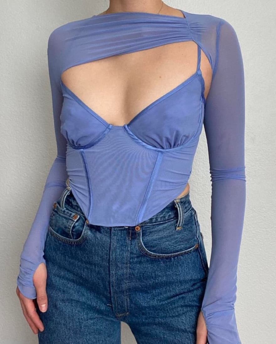 House Of CB Corset Long Sleeve  - Image 2