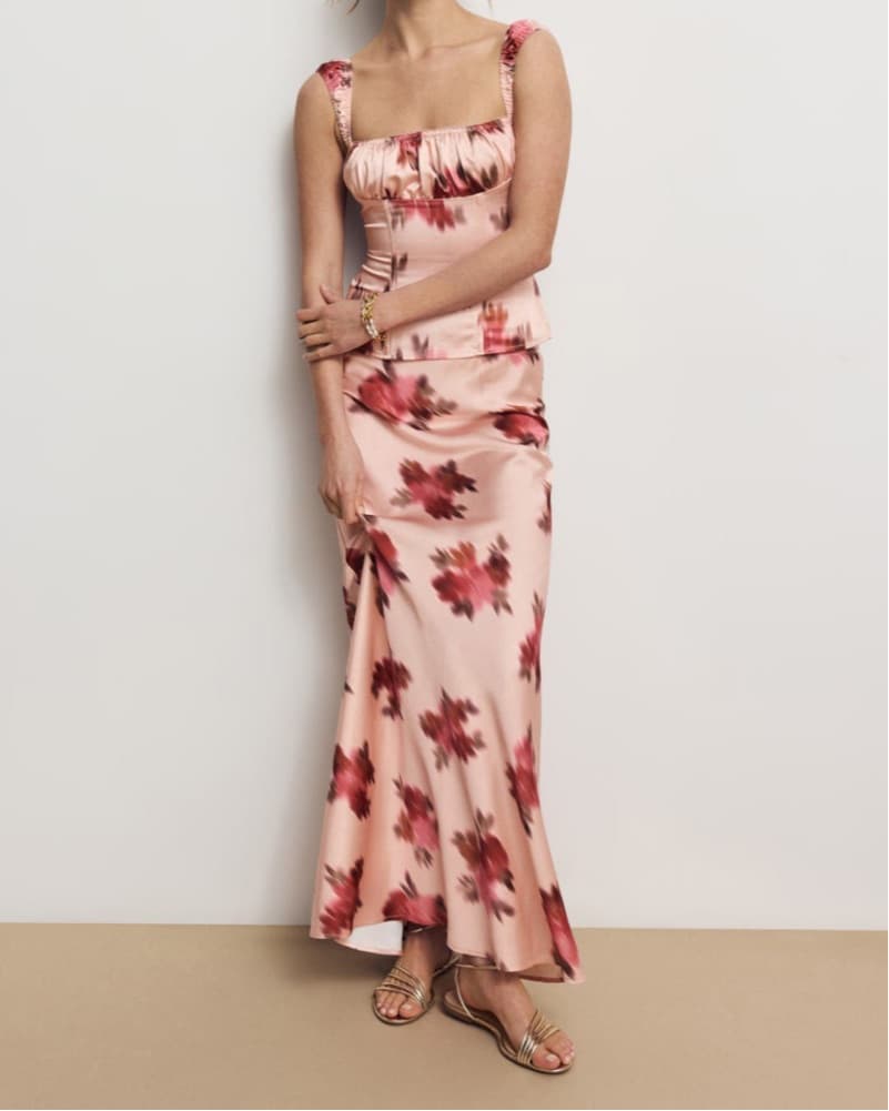 Feminine Floral Skirt  - Image 1