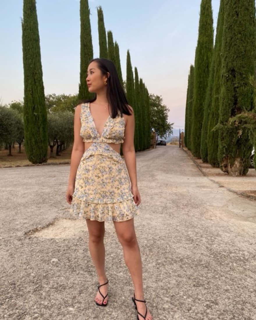 ASTR the Label Floral Mini Dress - Image 3