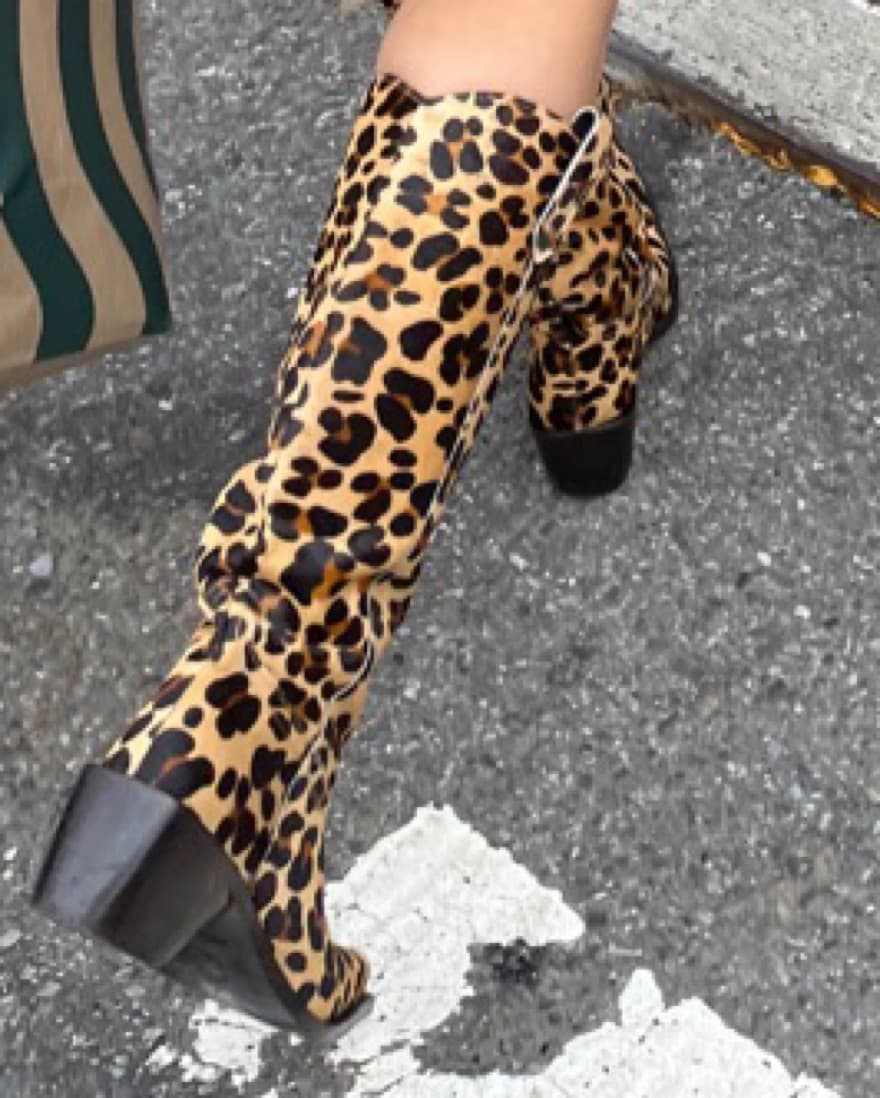 Simon Miller Leopard Cowgirl Boots - Image 5