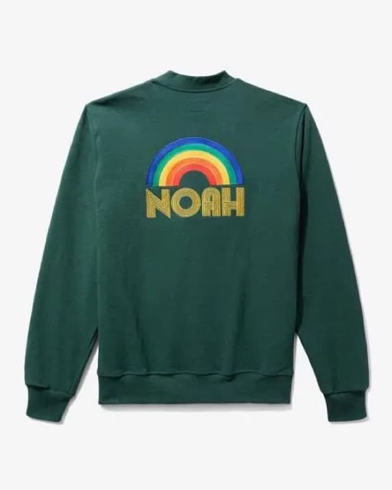 Noah Rainbow Logo Cardigan - Image 2