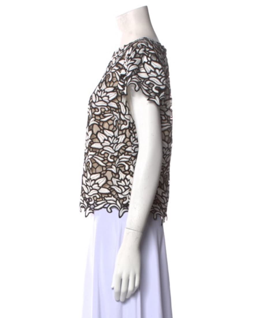 Alice + Olivia Lace Top - Image 3