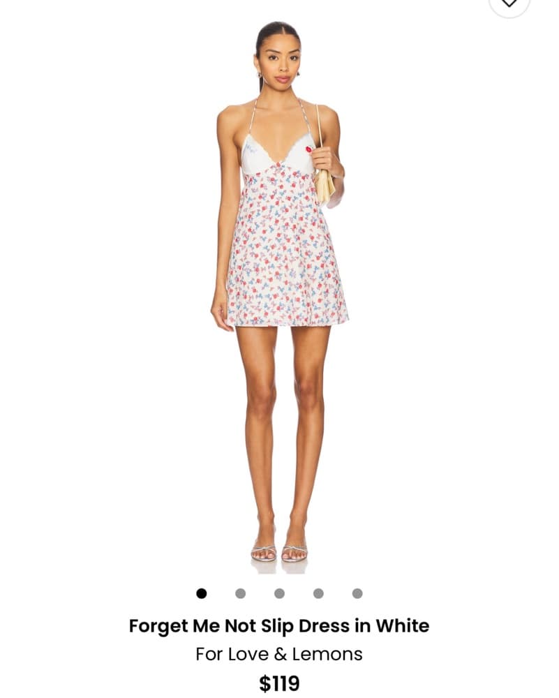 Revolve Forget Me Not Slip Dress - Image 1