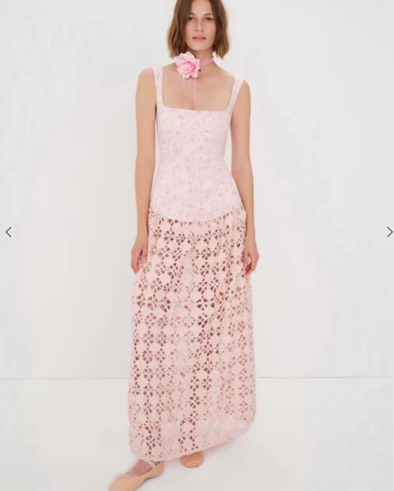 for love and lemons Silvia light pink - Image 1