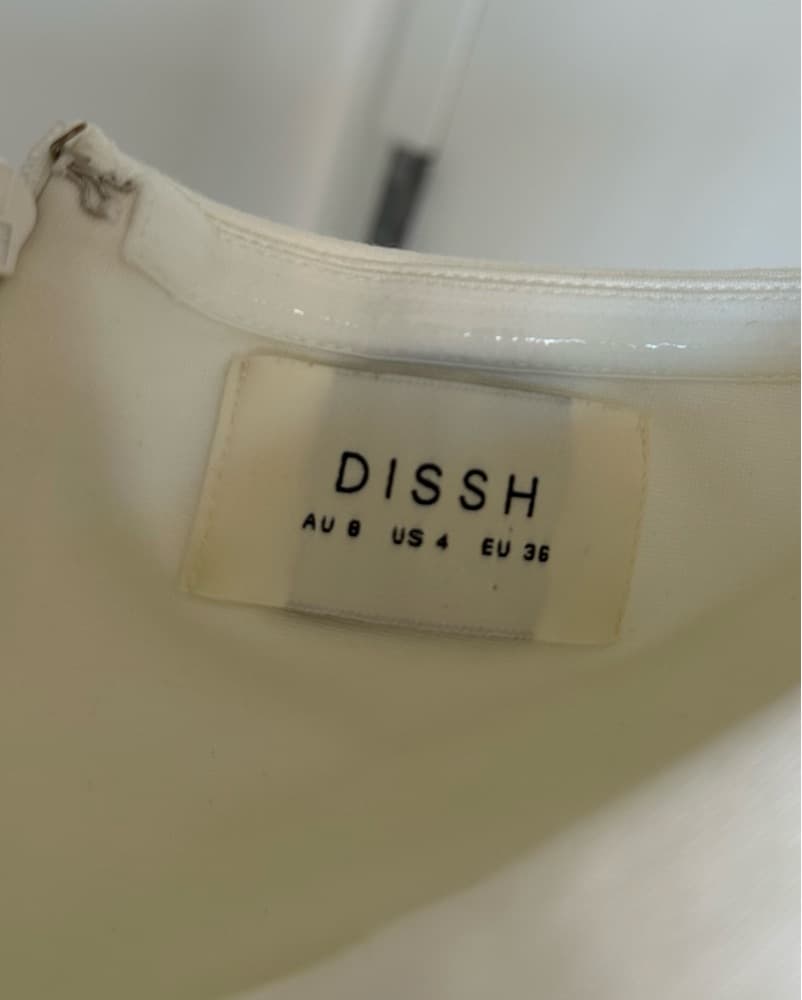 Dissh White Strapless Dress - Image 6