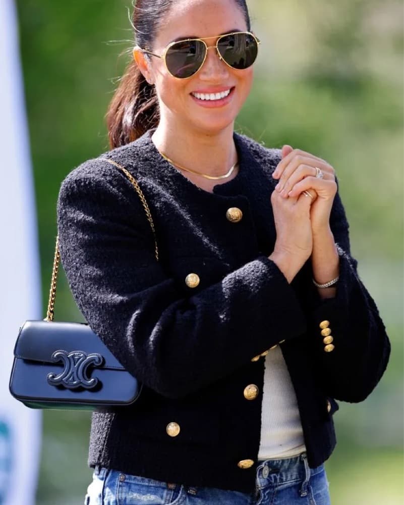 Celine Boucle Chasseur Jacket - Image 1