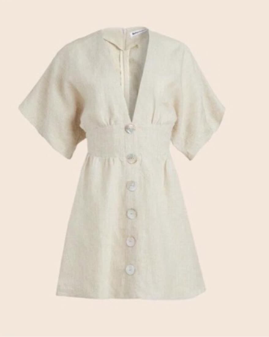 Reformation Linen Baby Doll Dress  - Image 5
